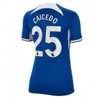 Chelsea Moises Caicedo #25 Heimtrikot Frauen 2023-24 Kurzarm